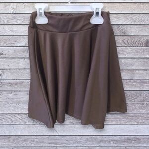 Girls 7 / 8 brown skirt